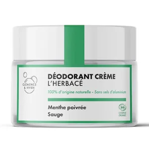 CLEMENCE & VIVIEN DEZODORANT CU AROMĂ DE IERBURI, MENTĂ PIPERATĂ ȘI SALVIE 50 G