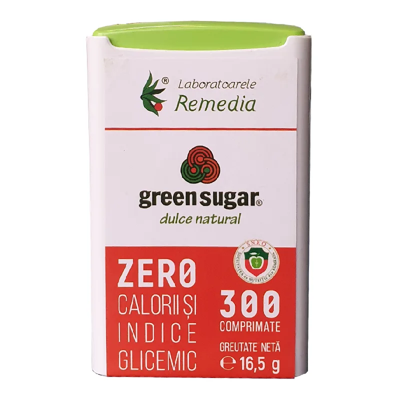 Green sugar dispenser, 300 comprimate, Remedia — preț și oferte