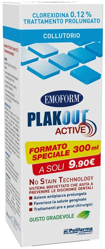 PLAK OUT Act.Coll.0,12% 300ml — preț și oferte