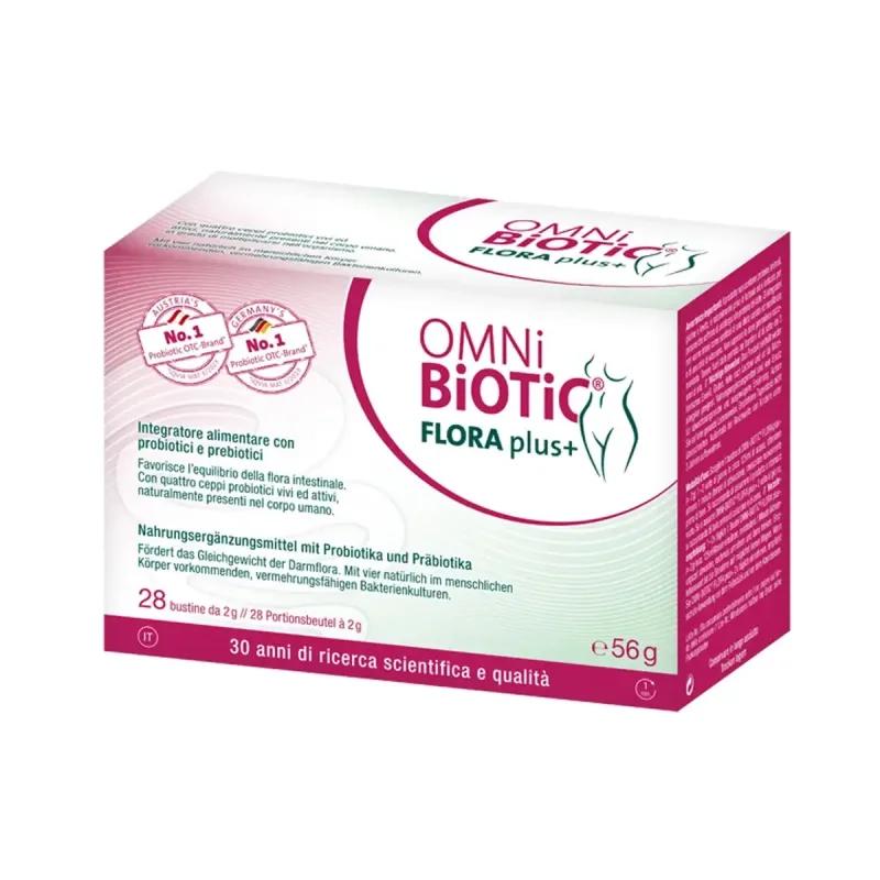 Omni Biotic Flora Plus+ 28 plicuri Institut AllergoSan — preț și oferte