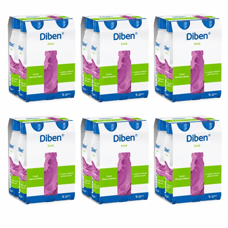 Diben Drink, 24x200 ml -  cu aromă de fructe de pădure, Fresenius Kabi Fresenius Kabi Germania — preț și oferte