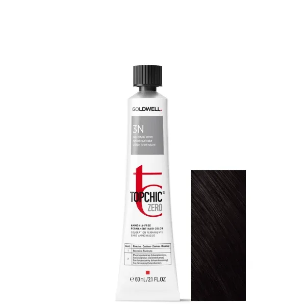 Vopsea permanenta de par fara amoniac Goldwell Topchic Zero Clear 60ml — preț și oferte