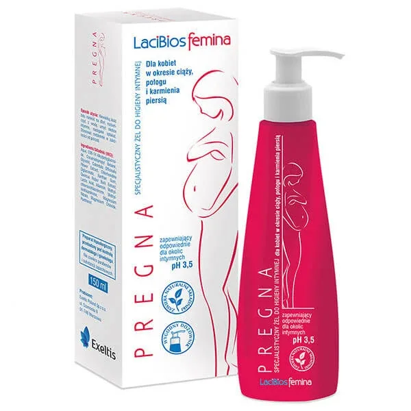 Lacibios Femina Pregna, gel specializat pentru igiena intimă, 150 ml — preț și oferte