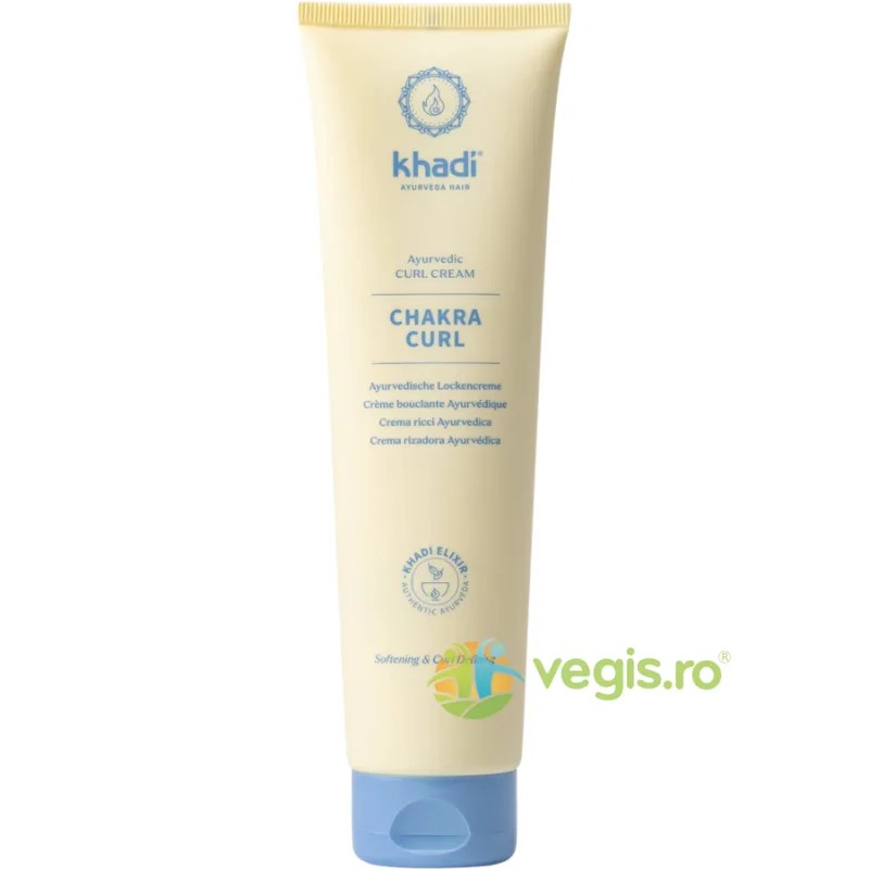 Activator de Bucle Crema Chakra Curl 150ml Khadi — preț și oferte