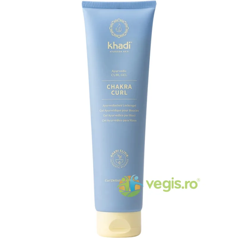 Gel pentru Par Cret, Ondulat Chakra Curl 150ml Khadi — preț și oferte