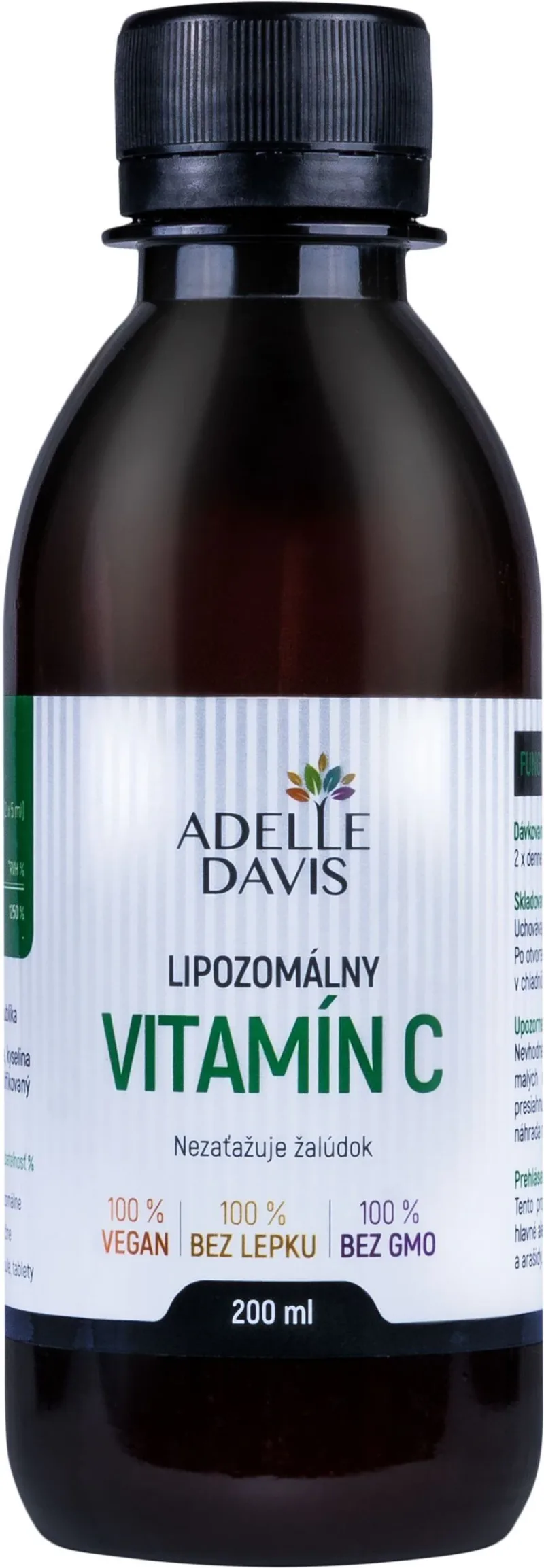 Adelle Davis Vitamina C lipozomală 200 ml — preț și oferte