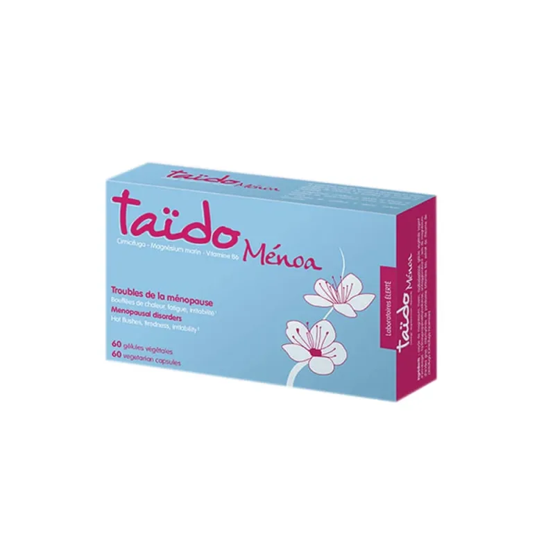 Taïdo Menoa Tulburări ale menopauzei 60 capsule vegetariene — preț și oferte