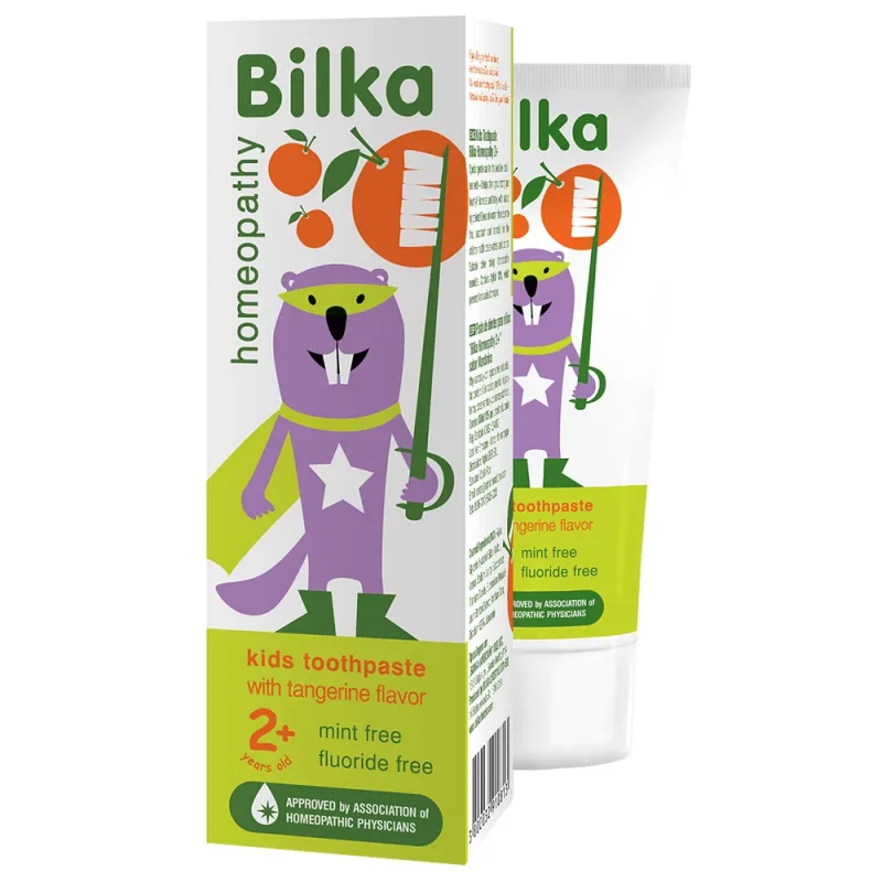 Bilka Homeopathy, pastă de dinți pentru copii, de la 2 ani, 50 ml — preț și oferte