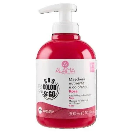 Masca pentru nuantarea parului Roz Color Mask, 300 ml, Alama — preț și oferte