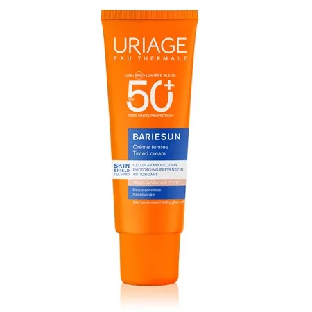 Crema coloranta cu protectie solara SPF50+ Fair Bariesun, 50 ml, Uriage — preț și oferte