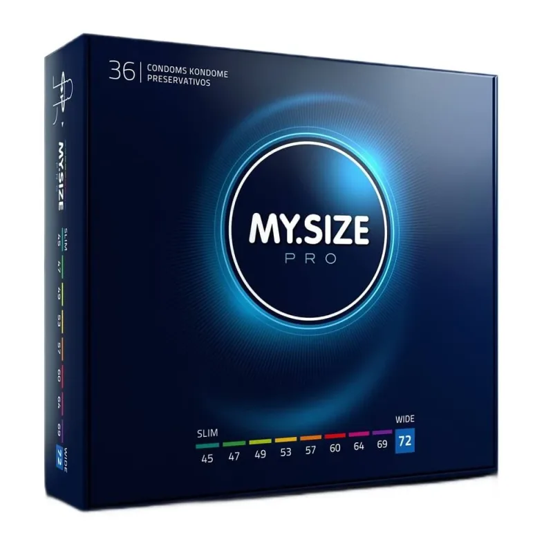 Prezervative My.Size Pro 72mm, 36 bucăți — preț și oferte
