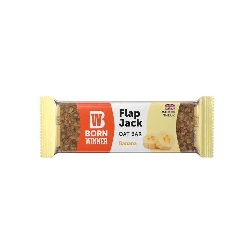 Baton de ovaz cu banane Flap Jack, 90 g, Born Winner — preț și oferte