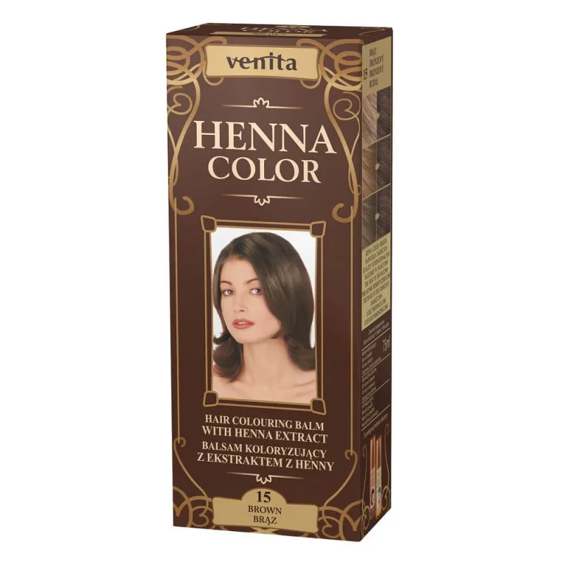 Venita Henna Color Loțiune colorantă pe bază de plante cu extract de henna 15 Brz, 75ml — preț și oferte