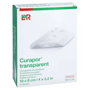 Curapor Pansament pentru răni steril transparent 8 25 buc