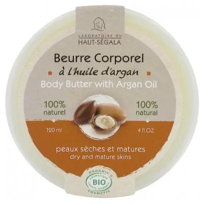 Laboratoire du Haut-Ségala Cremă de corp cu ulei de argan organic 120 ml — preț și oferte