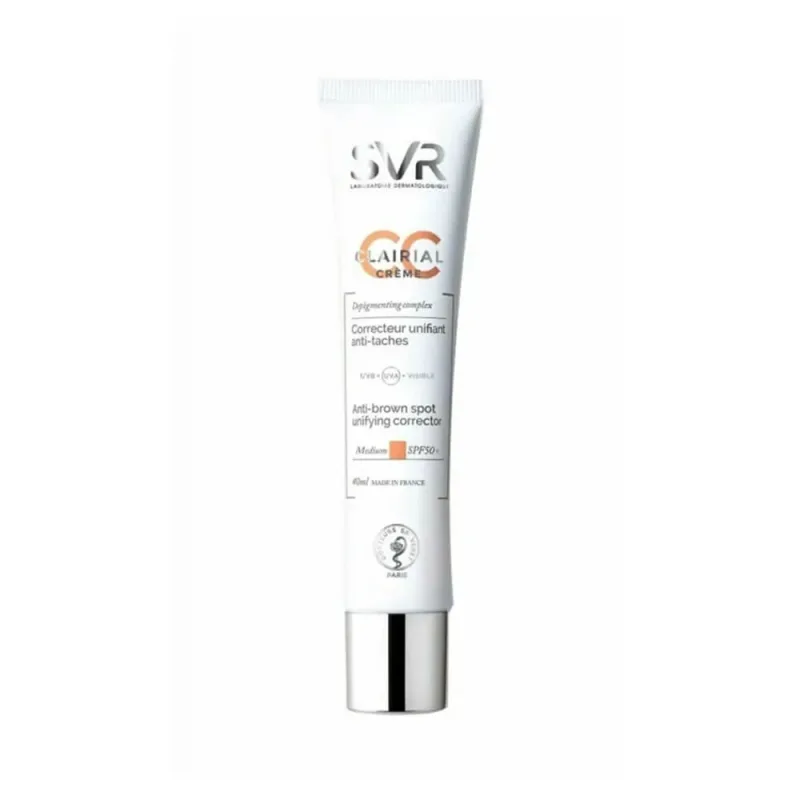 Crema corectoare SPF50 Medium Clairial CC, 40ml, SVR SVR LABORATORIES — preț și oferte
