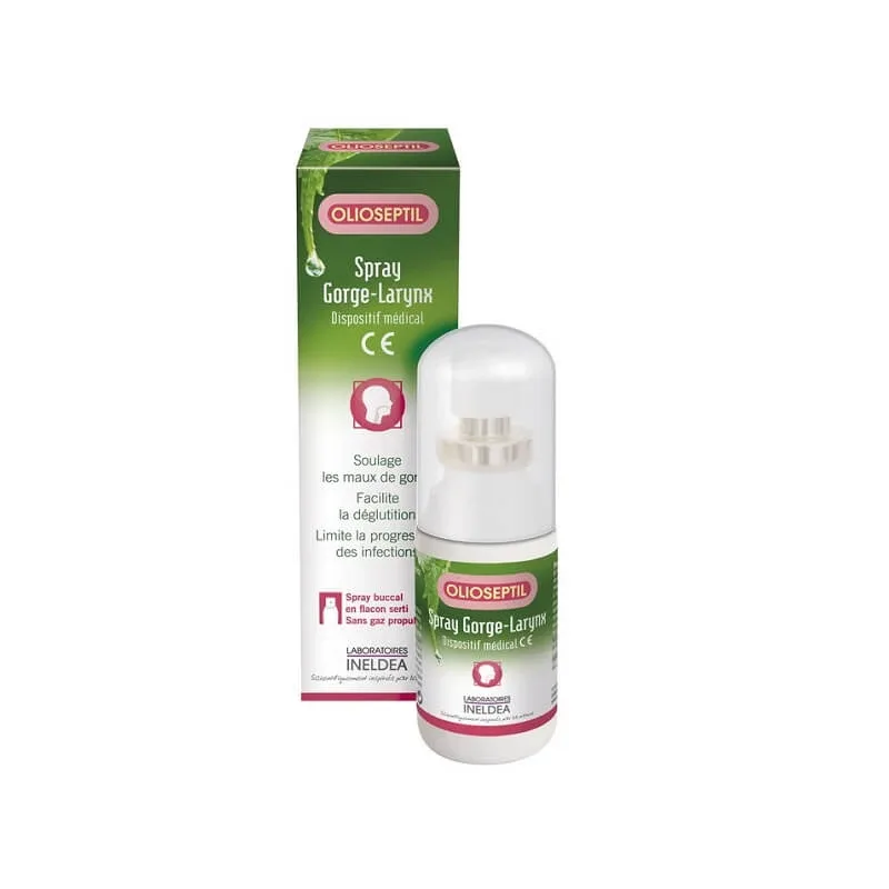 Spray pentru gât Gorge Larynx Olioseptil, 20 ml, Laboratoires Ineldea Lab. Ineldea — preț și oferte