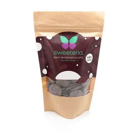 Banuti din ciocolata cu lapte, 250 gr, Sweeteria — preț și oferte