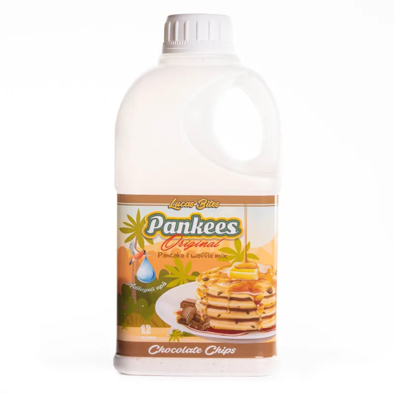 Mix de faina pentru pancake si waffle Chocolate Chips Pankees, 290g, Lucas Bites — preț și oferte