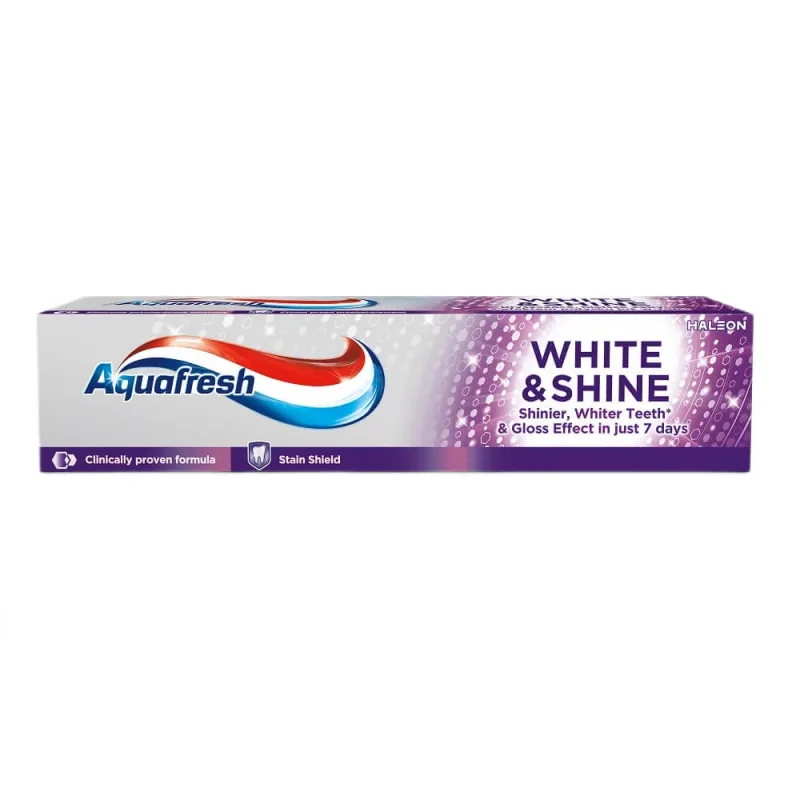 Pastă de dinți Aquafresh White amp; Shine, 100ml — preț și oferte