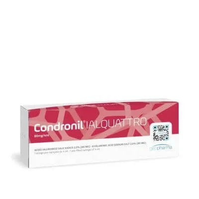 Seringă intraarticulară condronil acid hialuronic 2% 4 ml — preț și oferte