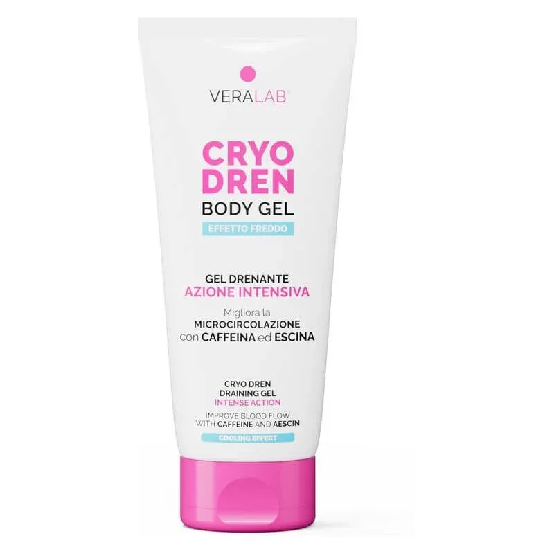 Veralab Cryo dren body gel – gel drenant cu efect răcoritor, anticelulitic și tonifiant, 200 ml — preț și oferte