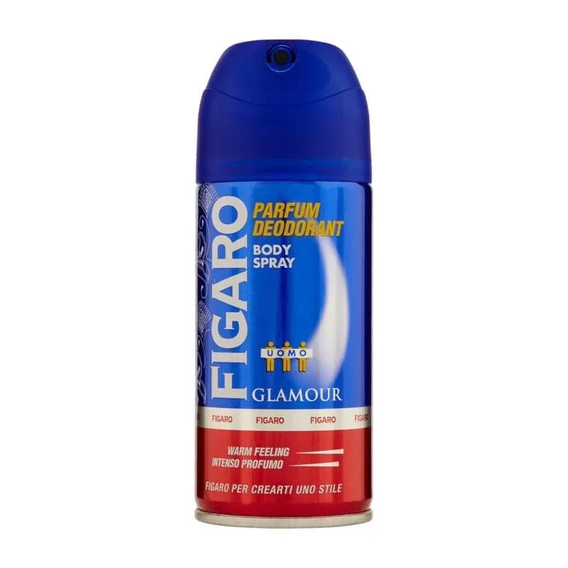 Figaro Glamour pentru bărbați – deodorant spray pentru corp cu o parfum intens și sofisticat, 150 ml — preț și oferte
