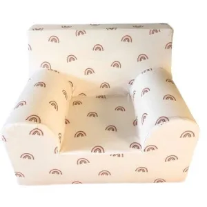 Fotoliu pentru copii Jersey, Curcubeu, Twindeco