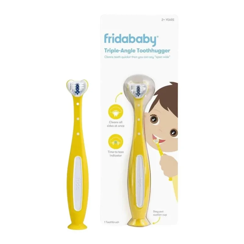 Periuță de dinți Frida Fridababy Tooth Hugger 3D — preț și oferte