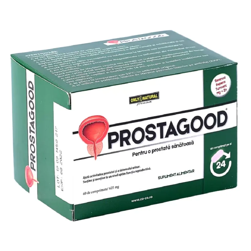 Prostagood 625mg, 60 comprimate, Only Natural — preț și oferte