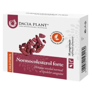 Normocolesterol forte, 30 comprimate, Dacia Plant