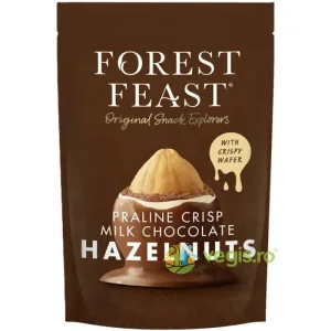 Alune Invelite in Ciocolata cu Lapte si Praline Crocante 100g