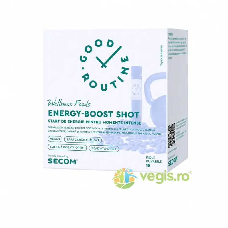 Energy Boost Shot 15 fiole buvabile x 25ml — preț și oferte