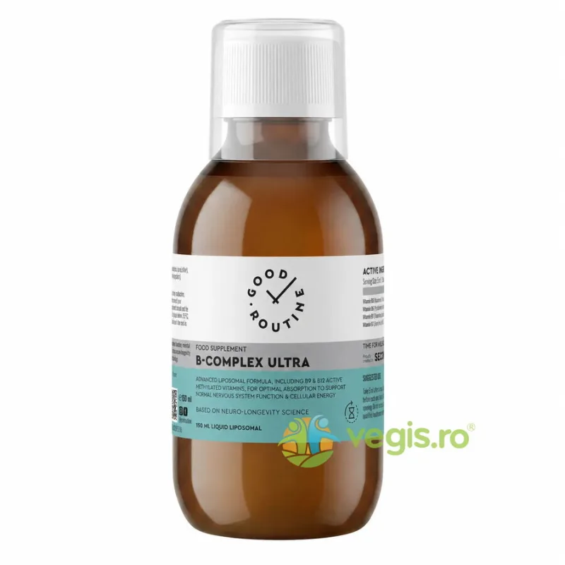 B Complex Ultra cu Gust de Zmeura 150ml SECOM — preț și oferte