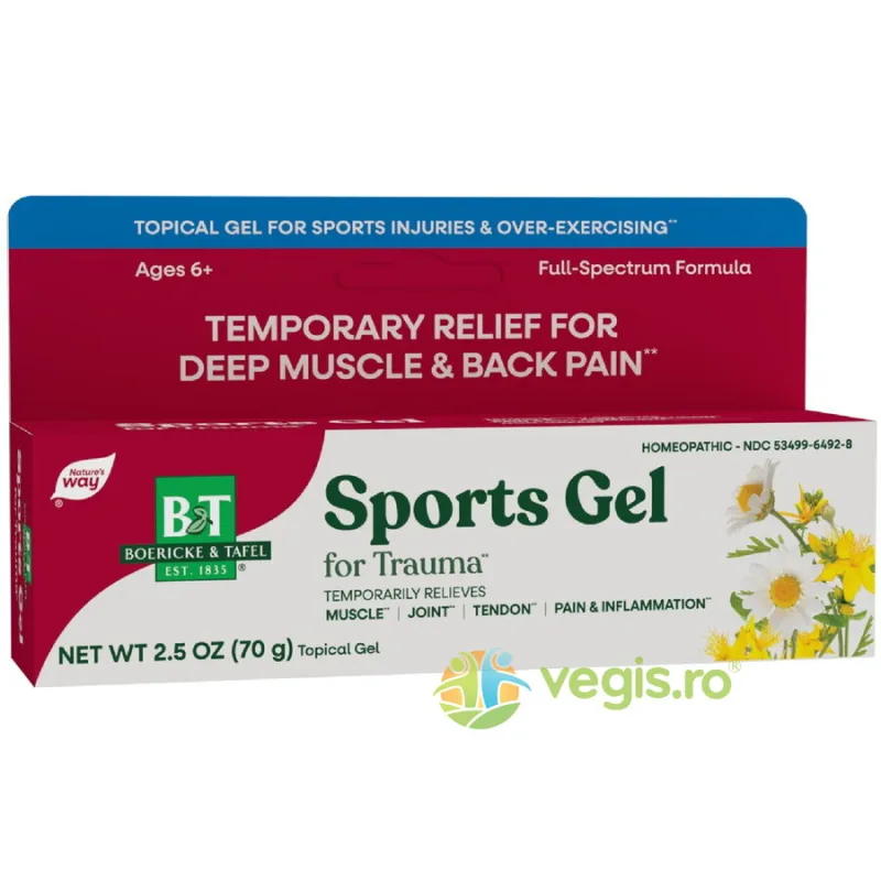 Sports Gel 70g BOERICKE & TAFEL — preț și oferte