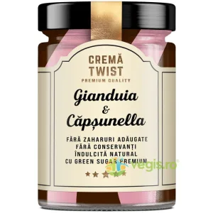 Crema Twist Gianduia & Capsunella Secretele Ramonei 350g