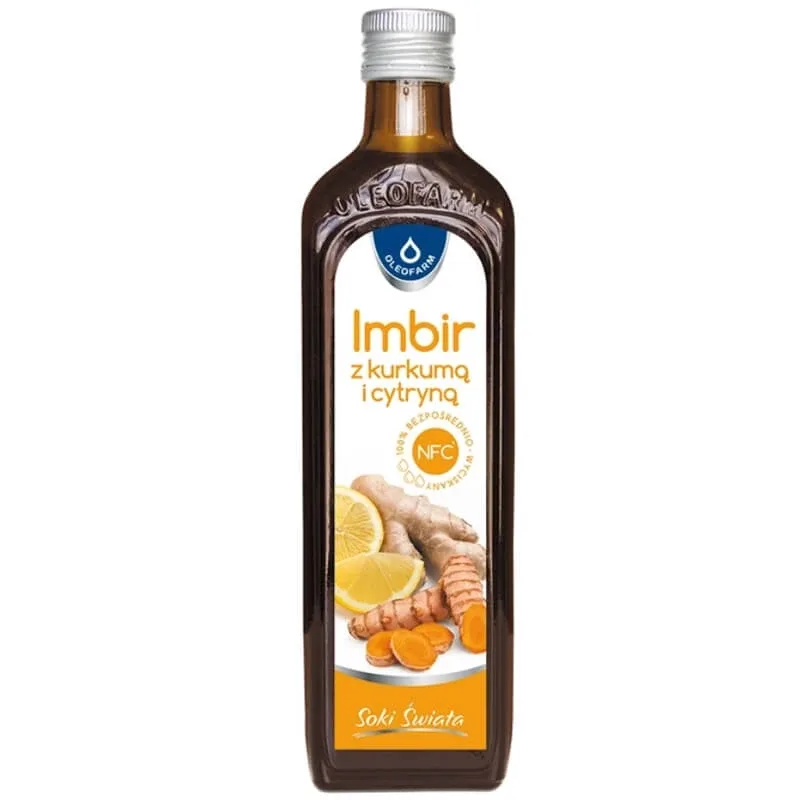 Oleofarm Sucuri din lume Ghimbir cu turmeric și lămâie, 490 ml — preț și oferte