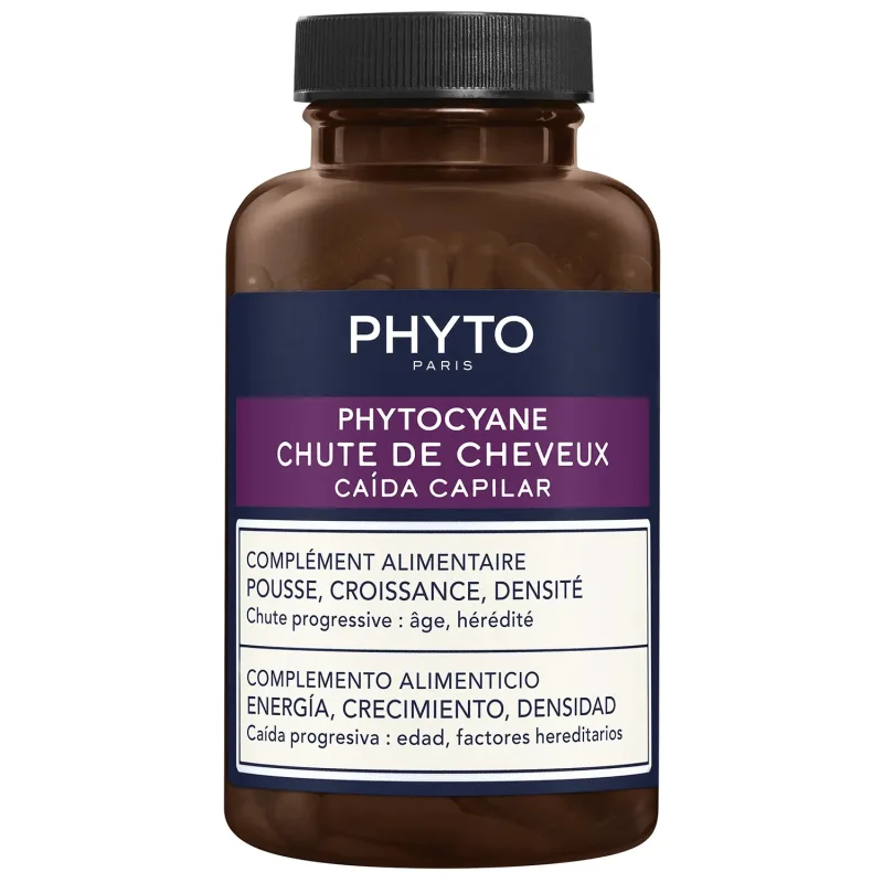 Phyto Phytocyane împotriva căderii părului, 84 capsule — preț și oferte