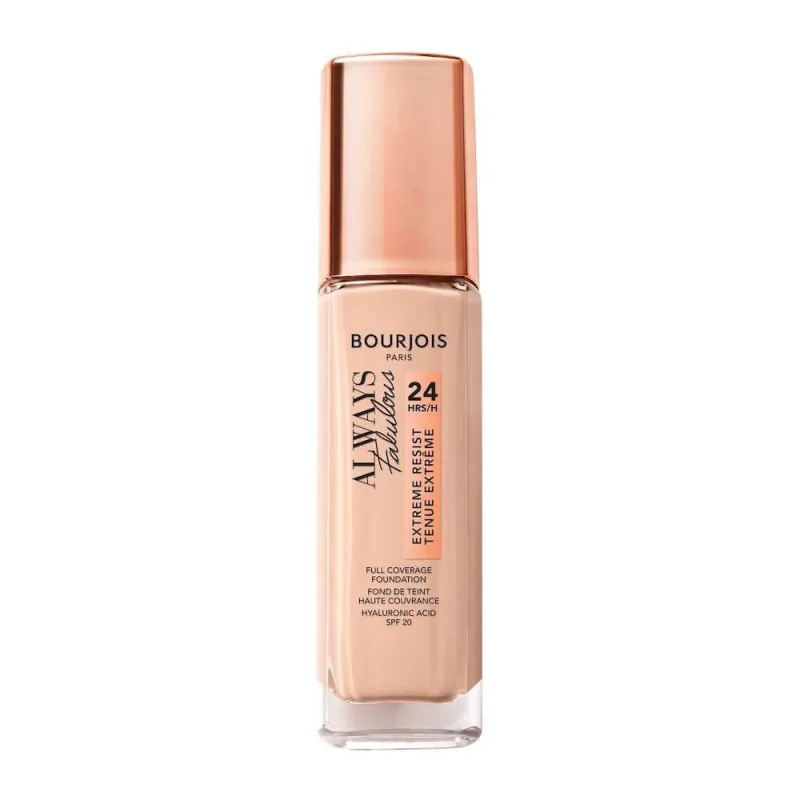 Fond de ten Bourjois Always Fabulous Extreme Resist SPF20 105 Natural Ivory, 30ml — preț și oferte