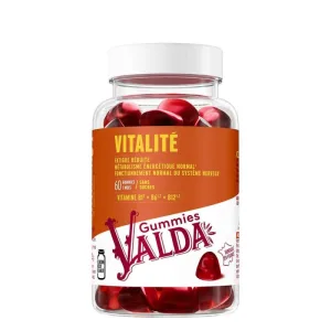 Valda Vitalitate Aromă de afine 60 gummies