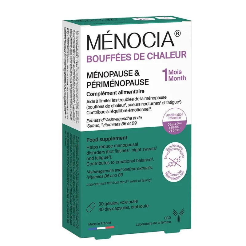 Ccd Menocia Bufeuri menopauză și perimenopauză 30 capsule Laboratoire Ccd — preț și oferte