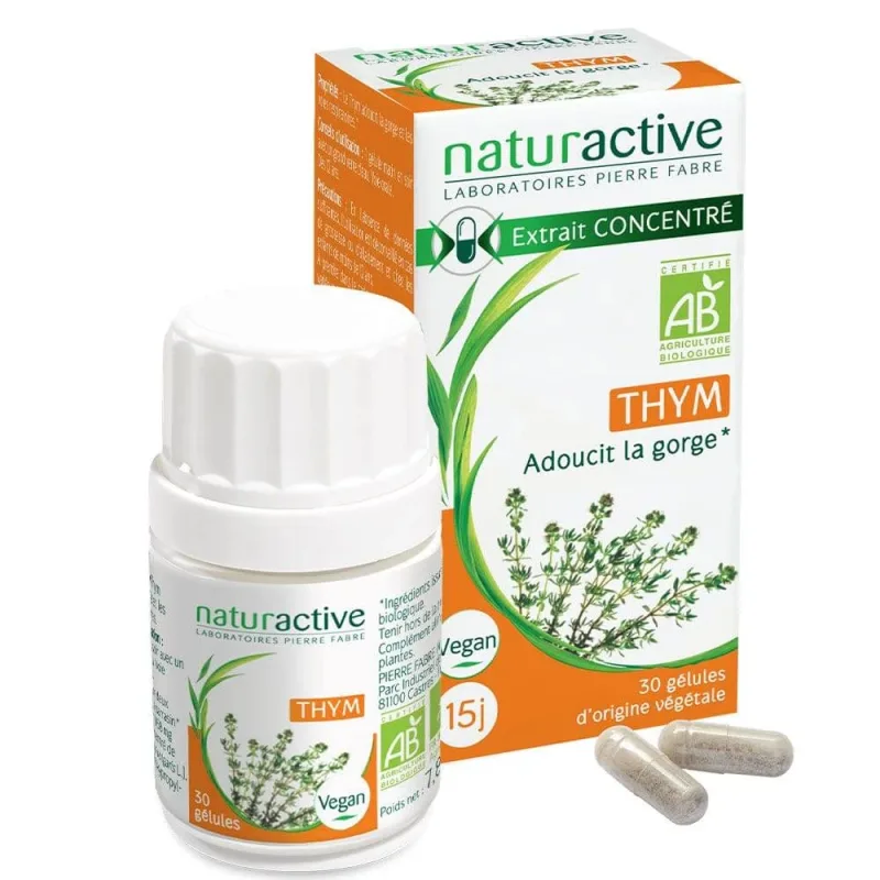 Naturactive Cimbru 30 capsule — preț și oferte