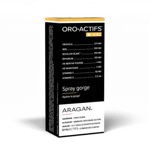 Aragan Synactifs OroActifs Spray pentru gât 15ml