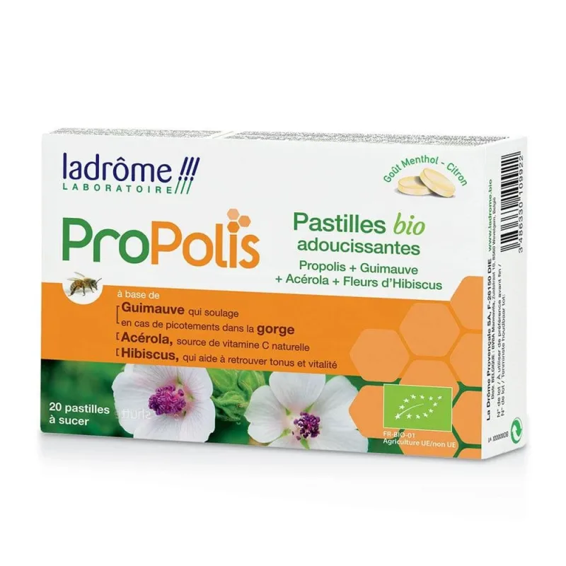 Ladrôme Propolis Organic comprimate calmante 20 unități — preț și oferte