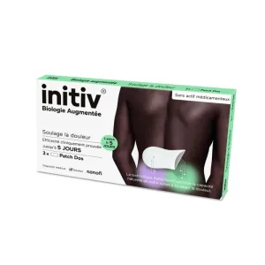 Initiv Patch spate pentru adulți 1 cutie de 3 patch-uri