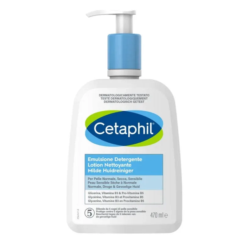 Cetaphil Loțiune de curățare pentru piele sensibilă față și corp 460ml — preț și oferte