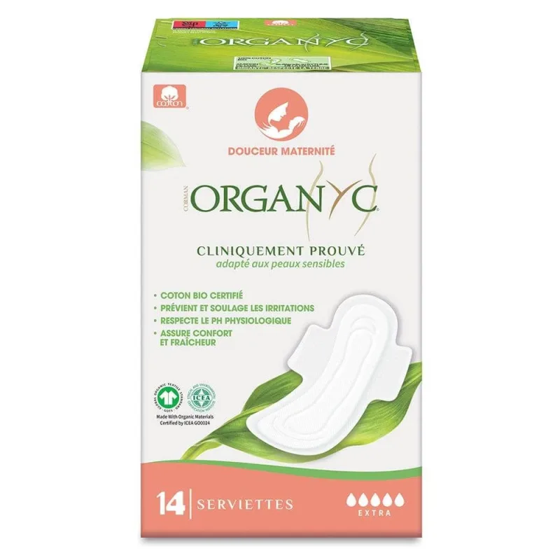 Organyc Maxi Delicacy Prosoape pentru mamă X14 — preț și oferte