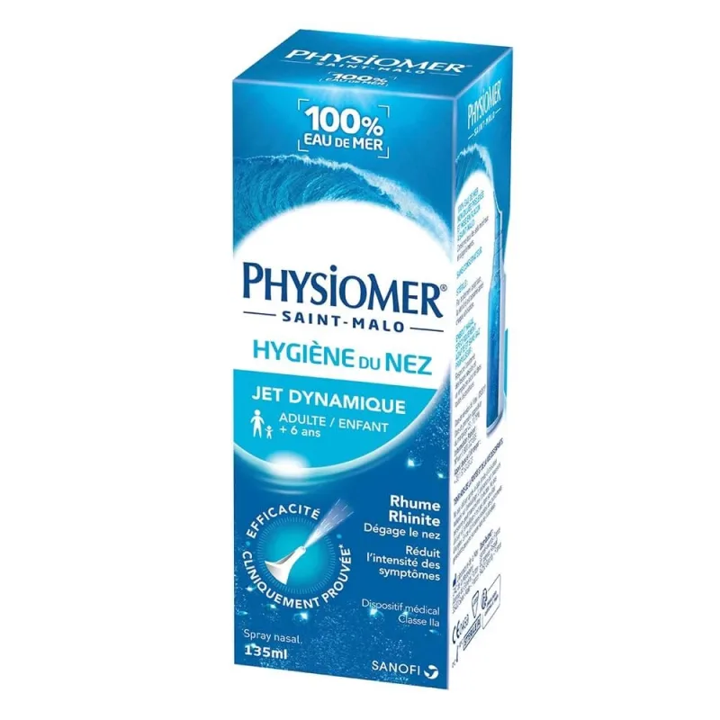 Physiomer Nose Hygiene Dynamic Jet 135 ml Omega Pharm — preț și oferte