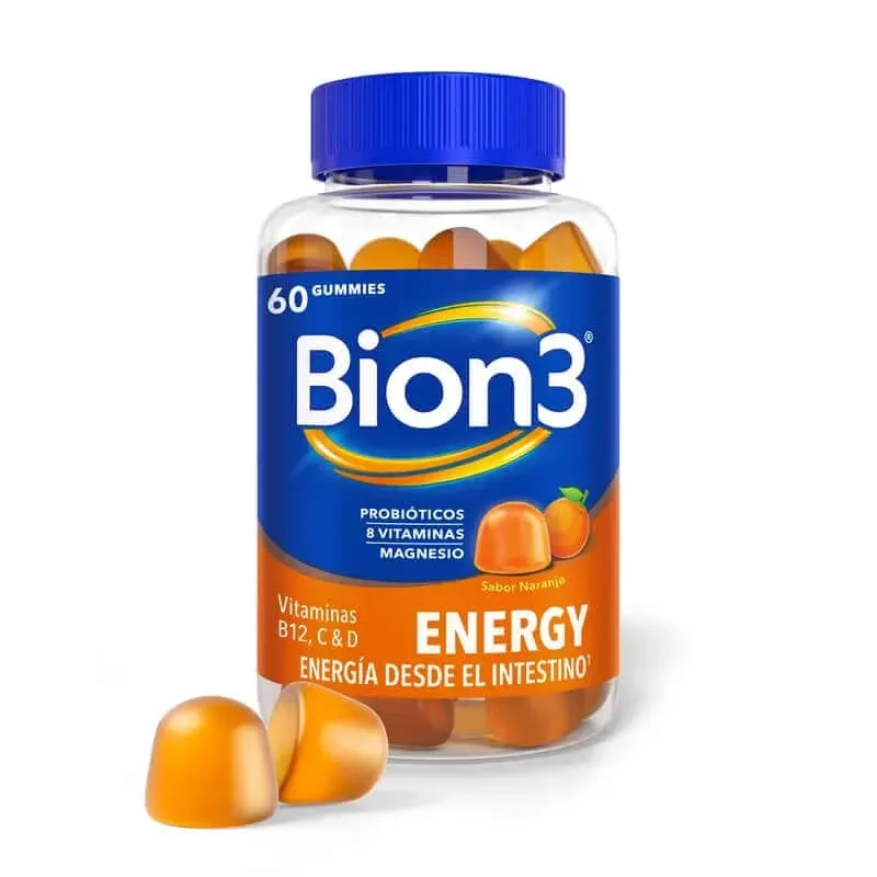 Bion3 Energy 60 Gummies aromă de portocale — preț și oferte