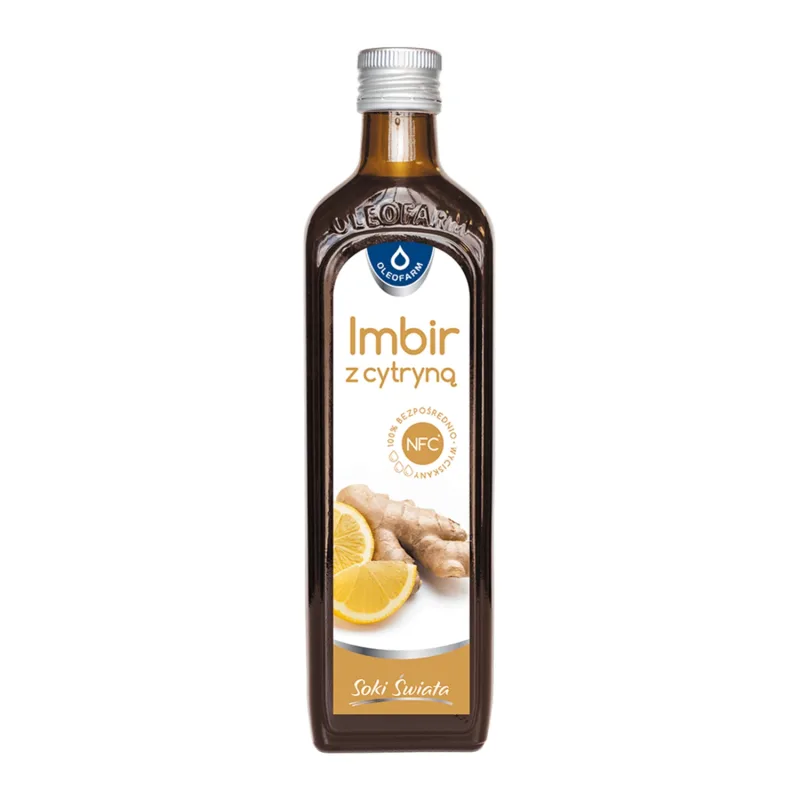 Oleofarm Sucuri din lume Ghimbir cu lămâie, 490 ml SHORT DATE — preț și oferte